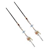 COMPUKAS Buddhistischer Om Padme Hum Schlüsselanhänger Tibetisches Vajra Schutzamulett Unisex Auto Gebetsmühle Feng Shui Glücksbringer für Reisen Ethnischer Taschenanhänger