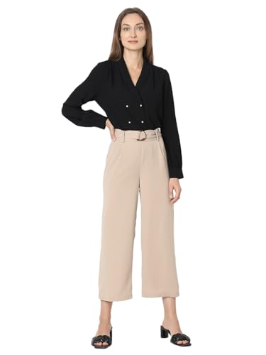 Image of VERO Moda Women's Straight Fit High Rise Pants