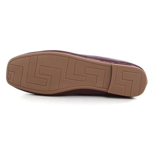 Image of ChaiRong Zhou Women Square Toe Ballets Flats Comfort Slip On Walking Shoes for Driving