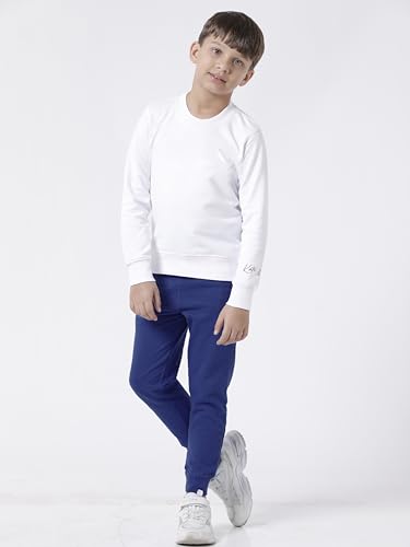 Image of KYDA Kids Unisex Kids Mid Rise 100% Cotton Track Pant - Regular Fit | Pack of 1