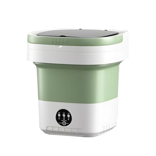 ulable ミニ洗濯機 12L折り畳み式 小型 折りたたみ洗濯機バケツ バケツ型洗濯機 ポータブル洗濯機 コンパクト オゾン除菌 洗浄 除菌 消臭 便利収納 省エネ 節水 低電力 ペット用品 ラベルランドリータブ タオル ベビー用品 靴下 小物 操作簡単