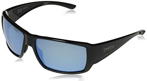 Smith Optics Guides Choice Sunglasses, Black Frame, Polar Blue Mirror Techlite Glass Lenses
