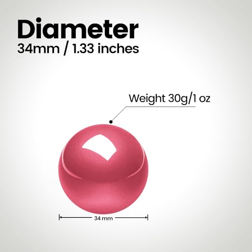 Image of Perixx PERIPRO-303 1.34 Inches Trackball - Replacement Ball for M570, PERIMICE-517 /520 /717 /720, and Other Compatible Trackball Mouse (Pink)