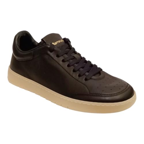 SUOLETTA INTERNA RIMOVIBILE Barracuda, BU3372A, Scarpe Sneakers Moda Fashion Pelle Made in Italy (Blue Navy, Sistema Taglie Calzature EU, Adulto, Numero, Media, 45)