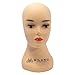 Milano Collection Tripod Compatible Silicone Wig Head Mannequin 12 Inches