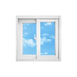 Lvldawa OOEYDAICD Schiebetürfenster Aluminium 90x70cm