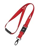 Nike Premium Lanyard Red | Black | White