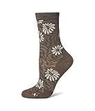 Smartwool Women's Everyday Floral Crew Socks - TAUPE - L