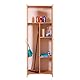 Inter Link – Mehrzweckschrank – Besenschrank – Putzschrank - Allzweckschrank – Haushaltsschrank – 2 Türen – 3 Böden – Breite:70cm - Tiefe:34cm - Höhe:190cm – Gallo HHS – Sonoma Eiche