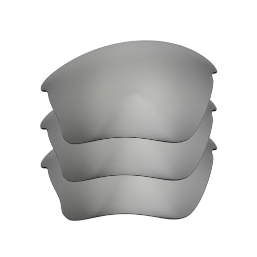 Verres Half Jacket XLJ Titanium Mirror Polarized lot de 3 verres de rechange titane