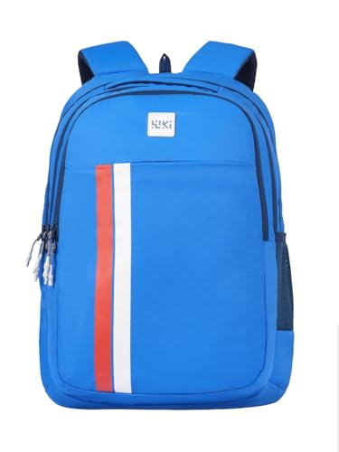 Image of Varsity Pro Solid Backpack, 35L, 3 Compartments + 1 Pocket, File Folder Section, Built-in Organizer, Spacious School, College & Office Bag