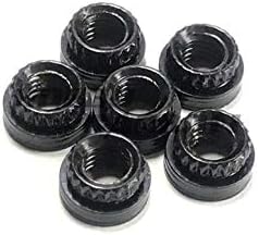 Famoushobby M3 Stainless Steel Self Clinching Rivet Nut Fastener 100pcs/pack (M3 Stainless Steel Press nut) (Black)