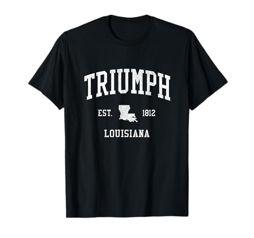 Triumph LA Vintage Athletic Sports JS01 Camiseta