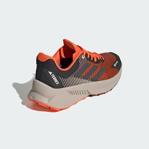 Image of adidas Mens Terrex Free Hiker 2.0 Low Gore-Tex Hiking Hiking Sneakers Shoes - Black