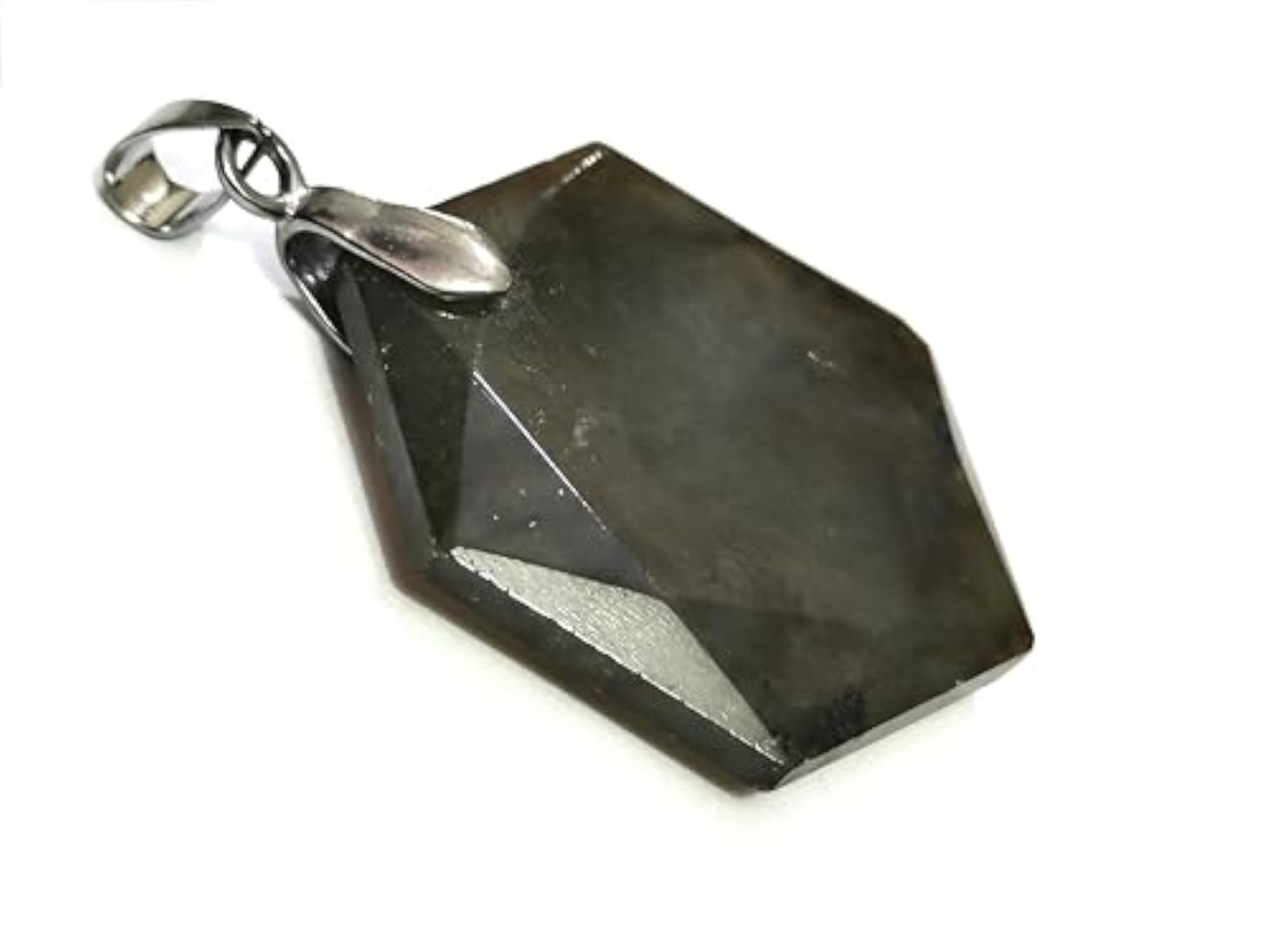 Labradorite Crystal Star of David Pendant