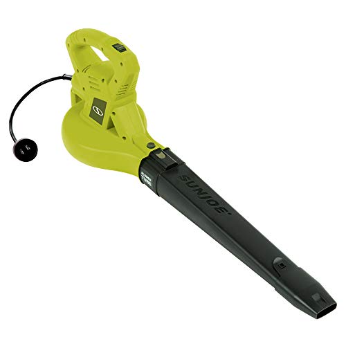 Sun Joe SBJ601E 10 Amp 215 Max MPH All-Purpose 2-Speed Electric Blower, Green Sun Joe SBJ601E 10 Amp 215 Max MPH All-Purpose 2-Speed Electric Blower, Green