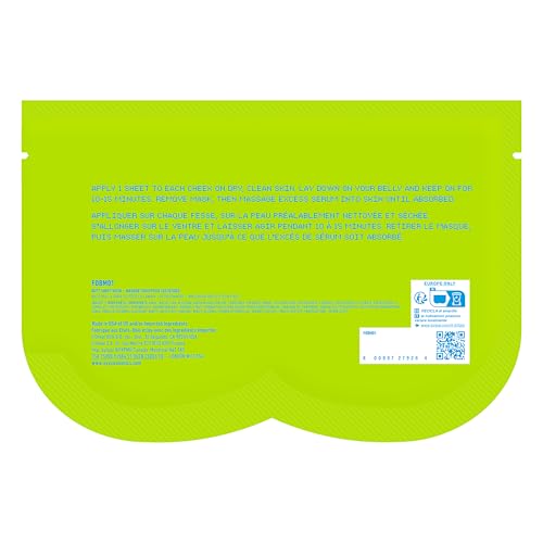 NYX PROFESSIONAL MAKEUP Fat Oil Fat Cheeks Butt Mask, Softening and Smoothing Body Care Sheet Mask For Supple Skin, Coconut Cutie Scent, Vegan & Cruelty-Free - image 6
