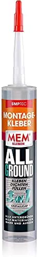 MEM Montage-Kleber Allground 3in1, Zum Kleben, Dichten und Füllen ...