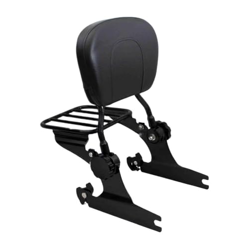 Porte-bagages de dossier moto en aluminium pour Night Train FXSTB