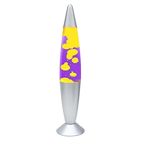 Global Gizmos Purple and Yellow Lava Lamp Cover
