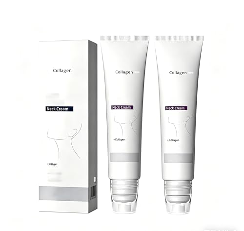 Crème pour le cou au collagène Mag-Ic 2pcs anti-relâchement pour lisser les rides de la zone Y