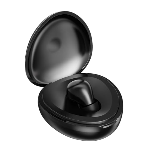 Xmenha Mini Petits Ecouteurs à Un Seul Côté Bluetooth Sommeil 5.4 écouteurs sans Fil Mono Oreillette Invisible Waterproof étanche Sport ecouteurs Petite...