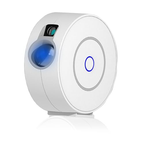 Laser Star Projector Night Light with Colour-Changing LED & Timer for Kids Room