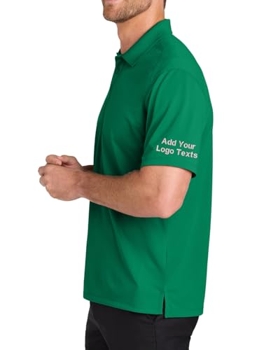 INK STITCH Men K240 Custom Embroidery Add Logo Texts Wearever Performance Pique Polo Shirts3