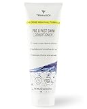 TRIHARD Chlorine Defense Swim Conditioner, Protect and Hydrate Hair from Pool and Ocean, Chlorine and Saltwater Pre and Post Swim Hair Protection, Hydrating Conditioner for Swimmers