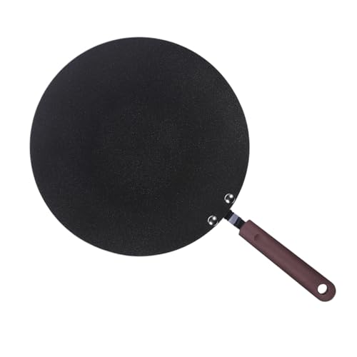Alipis Sartén Antiadherente para Hogar Conductividad Rápida Superficie Lisa Fácil Limpieza Mango Aislante Anticalor para Huevos Pizza y Panqueques