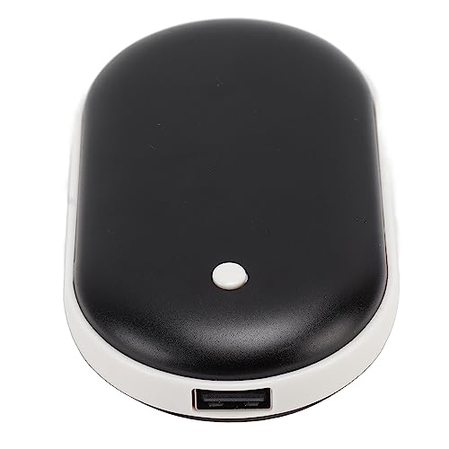 Hand Heating Mini Banco Poweter Poweter Popino para Viajar (Black)