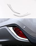 for Toyota Highlander 2025 2024 2023 2022 2021 2020 Rear Fog Light Cover Trims, Chrome Exterior Sporty Decorative Strip Cover Molding Trims for Highlander