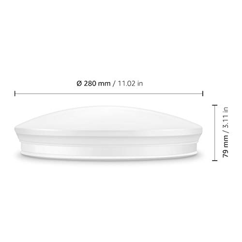 Lepro Plafoniera LED, 18W Lampada da Soffitto