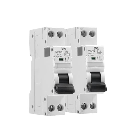 Disjoncteur Courbe B 10A efficace contre surcharges GYM9N 6KA