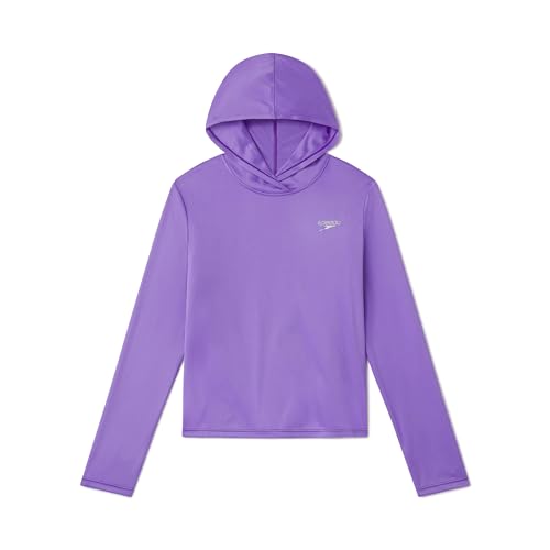 Image of Speedo Girl's Uv Swim Shirt Long Sleeve Rashguard