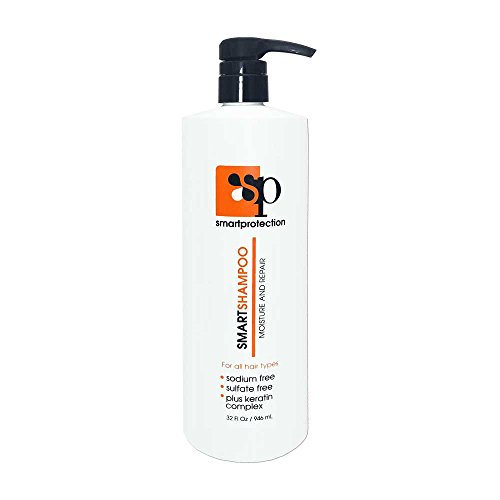 Smart Protection Moisture Shampoo Sulfate and Paraben Free 32oz for Keratin Treated Hair