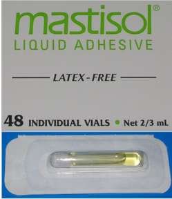 >Mastisol liq adh .67cc vials. Mastisol Liq Adh 2/3 Cc Vil