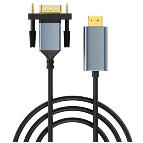 Mcnhbdgg Cable Adaptador DP A VGA. Cable Conversor de DisplayPort A VGA para Monitor/Proyector para Ordenador Portátil o de Escritorio.