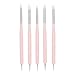 Produktbild Anself 5 Stück 2-Wege Nail Art Dotting Tools Silikon Nagel Pen UV Gel Nail Art Pinsel