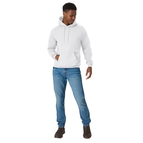 Image of Hanes Men's Hoodie - EcoSmart Fleece Hooded Sweatshirt for Men & Women - Midweight Fleece - Big & Tall Available