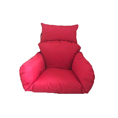 XGXQBS Swing Chair Cushion, thick Nest Single Basket Hanging Hammock Seat cushions Removable And Washable