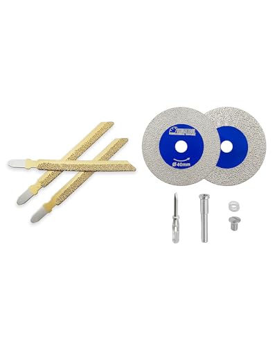 Disque de coupe diamantée idéal pour rénover une salle de bain en faïence