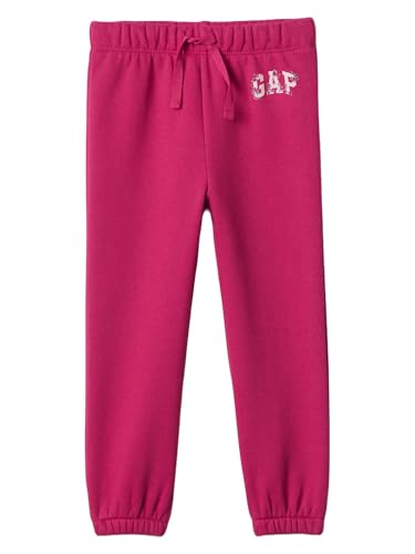 GAP Girls' Logo Pull-on Jogger Sweatpants