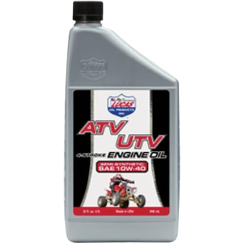 Lucas Oil 10720 Semi-Synthetic SAE 10W-40 ATV Engine Oil - 1...