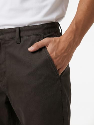 Image of Nobero Chino Pants for Men | Oversized Fit | Multiple Pockets | Elasticated Waist | Casual & Utility Wear