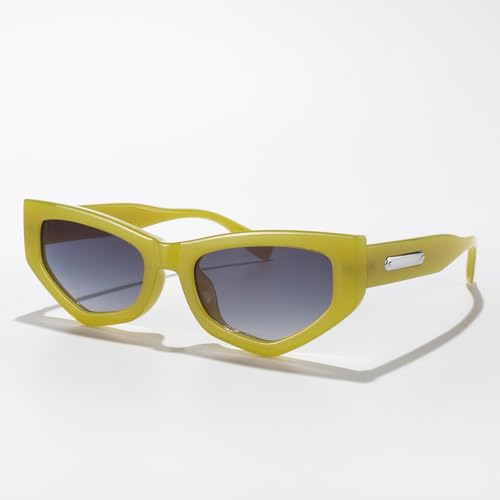 Trendy Cat Eye Sunglasses for Women Men Fashion Designer Rave Sunglasses