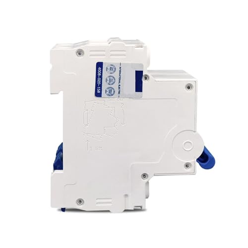 Disjoncteur 2P 20A 400V AC courbe C coupe-circuit modulaire