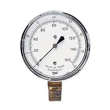 Ashcroft 14902.5 مقياس فراغ مزدوج النطاق 100 "مرحاض و 25 كيلو باسكال