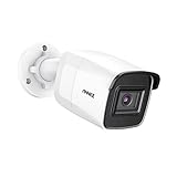 ANNKE C800 Bullet 4K Ultra HD PoE Cámara de Seguridad ONVIF Cámara IP 8MP Vigilancia Audio 256GB Tarjeta TF Acceso Remoto 100 pies EXIR Visión Nocturna IP67 Impermeable (NVR Solo admite H.265/H.265+)