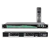 Ecualizador gráfico DSP de 31 bandas: cuenta con 31 bandas de frecuencia con análisis de espectro LED en tiempo real para un control de audio preciso, ideal para sintonización HiFi, ajustes de preamplificador o monitoreo de estudio para satisfacer los requisitos profesionales.